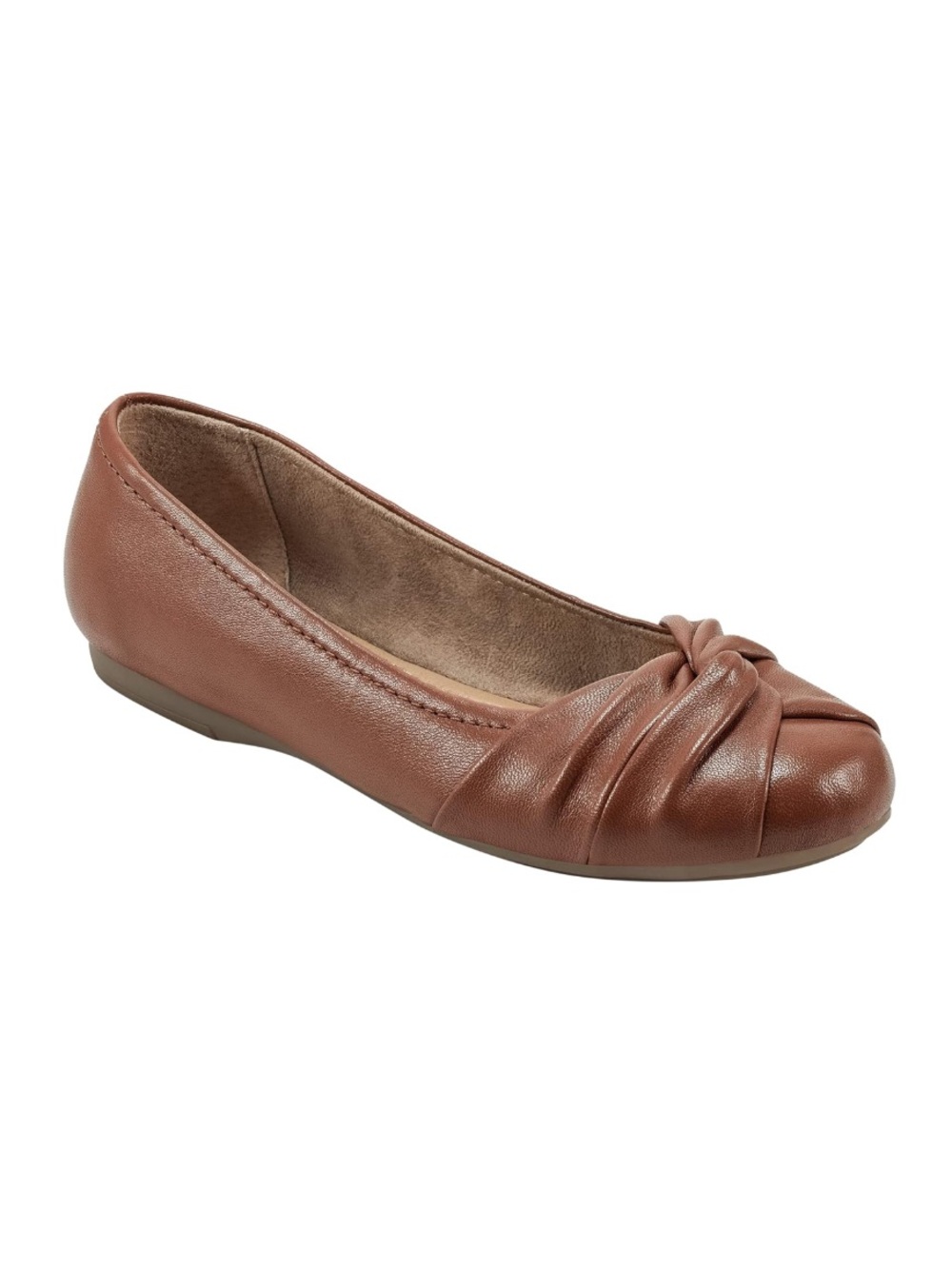 NWT Earth Jacci Ballet Flats, Brown, Size 7.5